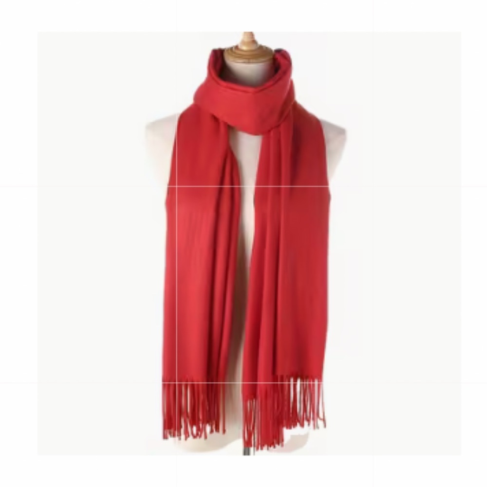 Elegant Red Scarf